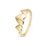 Christina Ring - Hearts For Ever, forgyldt sølv