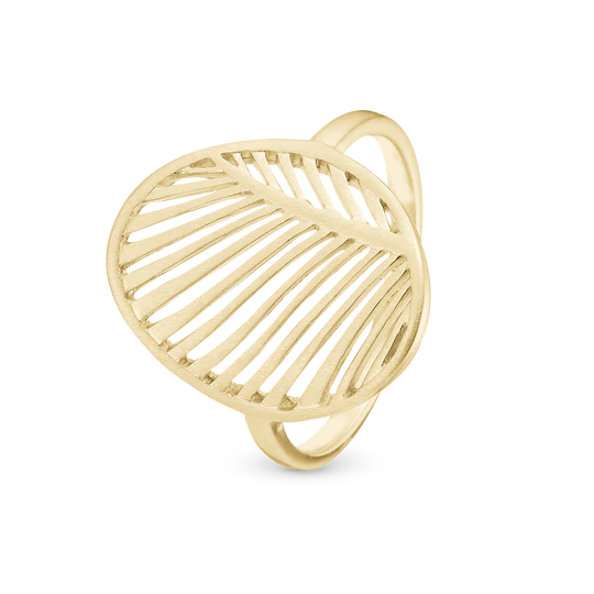 Christina Ring - My Special Palm, forgyldt sølv