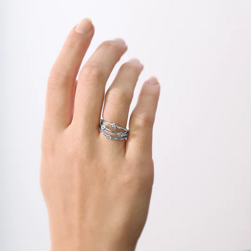Christina Ring - Thrown, Sølv