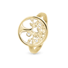 Christina Ring - Tree of Life, forgyldt sølv