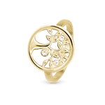Christina Ring - Tree of Life, forgyldt sølv