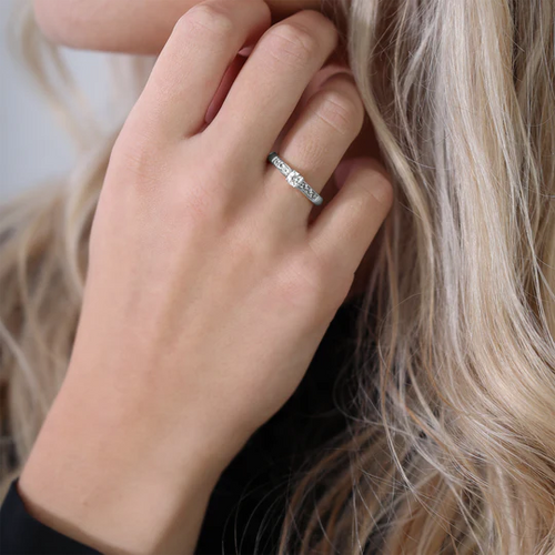 Christina Ring - Topaz Princess, Sølv