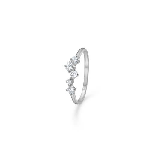 Studio Z Oblique ring i sølv 8147315