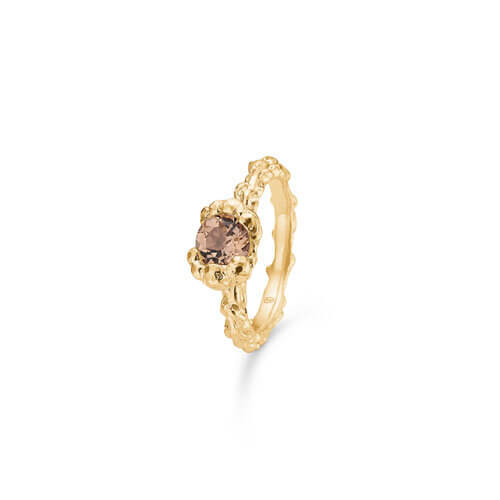 Studio Z Citrine Relieve ring i forgyldt 8247817