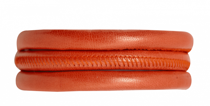 Christina Jewelry - Læderarmbånd, Coral