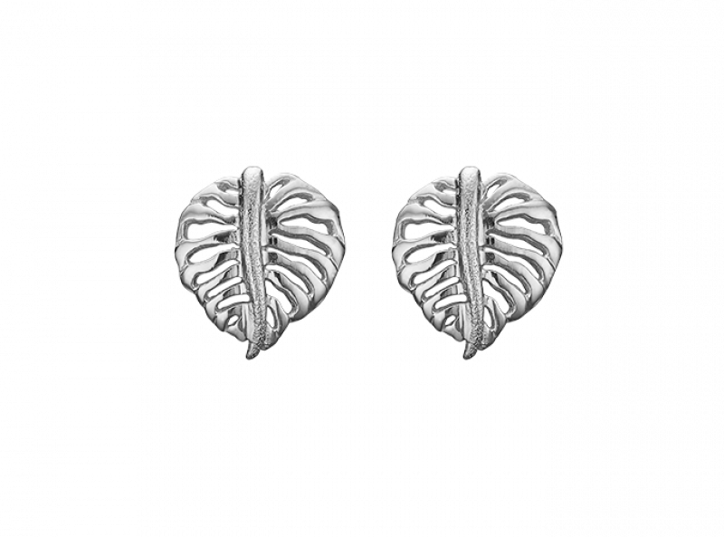 Christina Jewelry - Sparkling palm øreringe i sølv 671-S49
