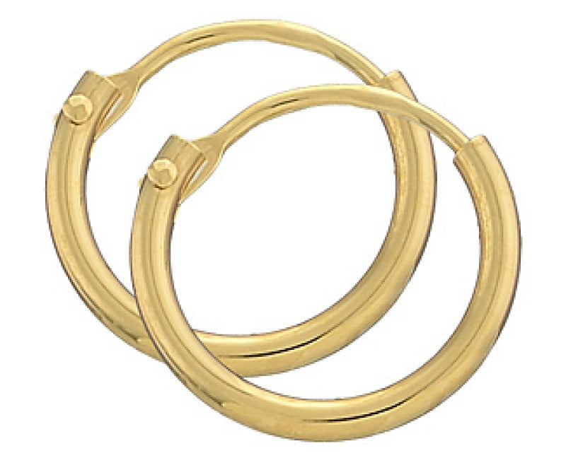 Creol 14 Karat 11 mm I Dia - Tråd 1.3 mm