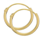 Creol 14 Karat 13 mm I Dia - Tråd 1.3 mm