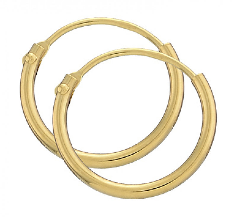 Creol 14 Karat 13 mm I Dia - Tråd 1.3 mm