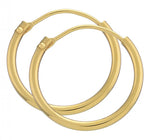 Creol 8 Karat 15 mm I Dia - Tråd 1.3Mm
