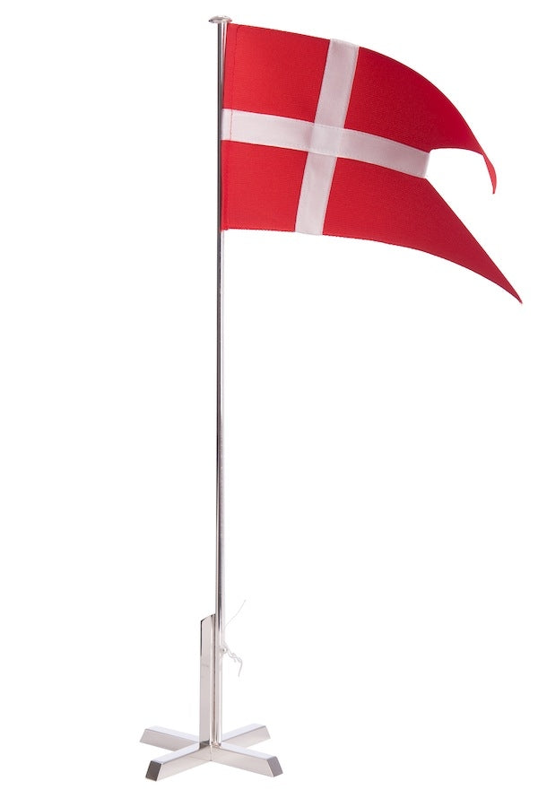 Bordflag forsølvet krydsfod Carl Hansen