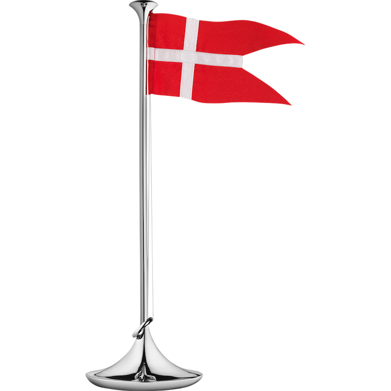 Georg Jensen Fødselsdagsflag poleret stål