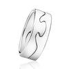 Georg Jensen Fusion ringe i 18kt. hvidguld.