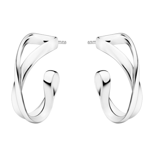 Georg Jensen Infinity øreringe i sterling sølv - 3539283