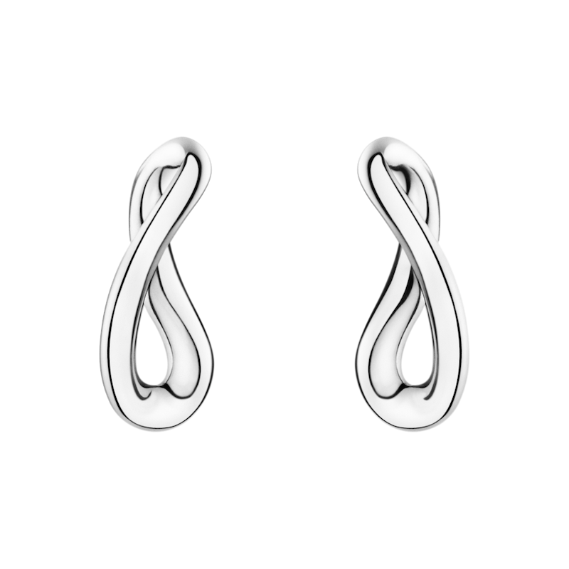 Fine øreringe fra Georg Jensen, Infinity - 3539284