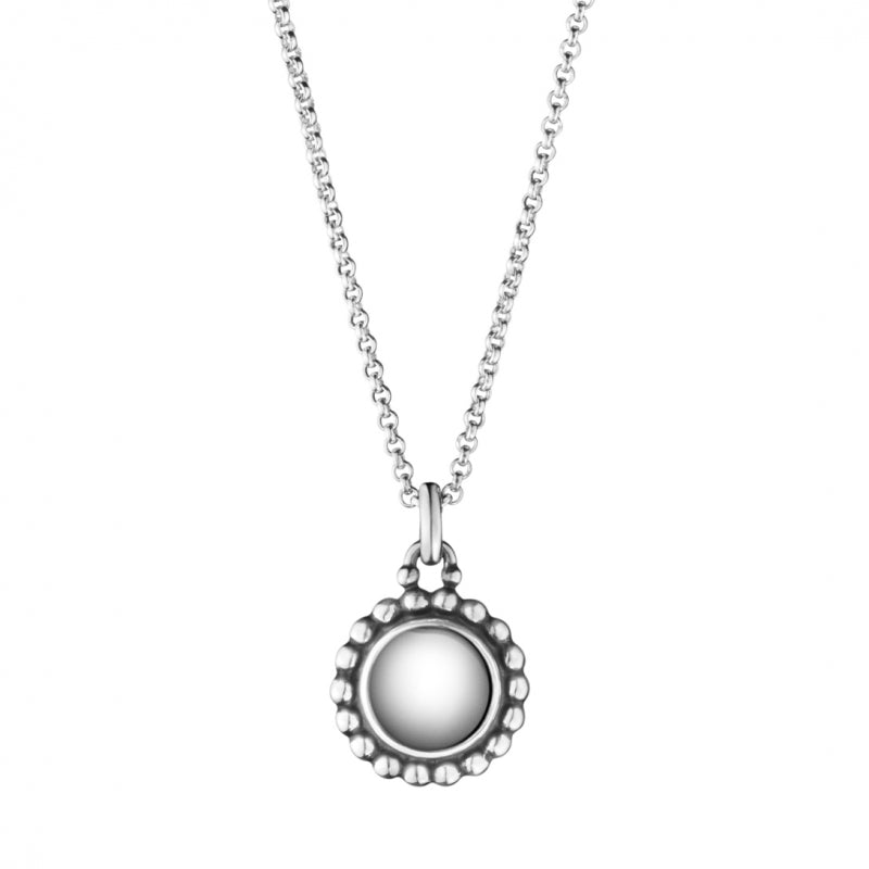 Georg Jensen Moonlight Blossom Vedhæng m. Sølvsten