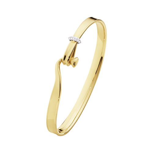 Georg Jensen Torun armring i 18kt. guld - 20000476