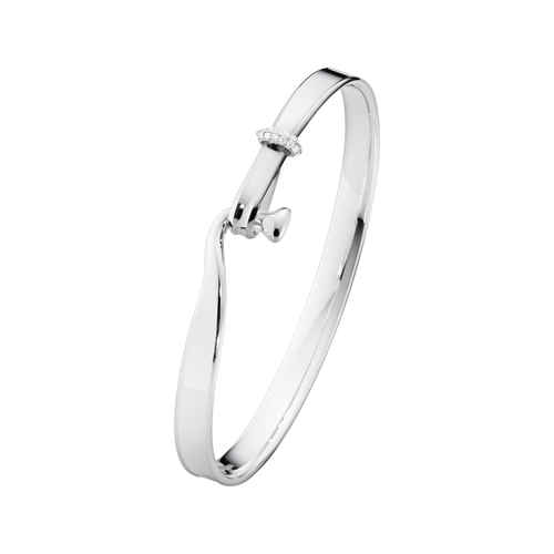 Georg Jensen Torun armring i sterling sølv - 20000547