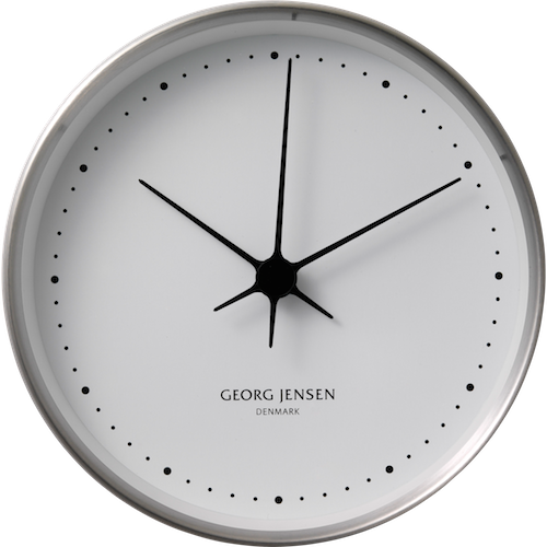 Georg Jensen Vægur 10 Cm - KOPPEL