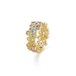 Mads Z LUXURY RAINBOW ring i 14 karat