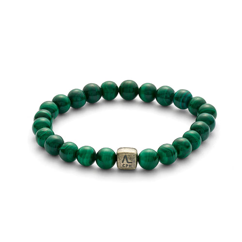 ColorUp Malachite stenarmbånd Alexander Lynggaard