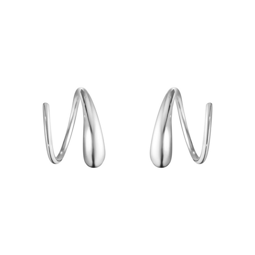 Georg Jensen Mercy øreringe i sølv - 10015148