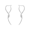 Georg Jensen Mercy øreringe i sølv - 10015150