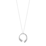 Georg Jensen Mercy stor halskæde i sølv - 10015343