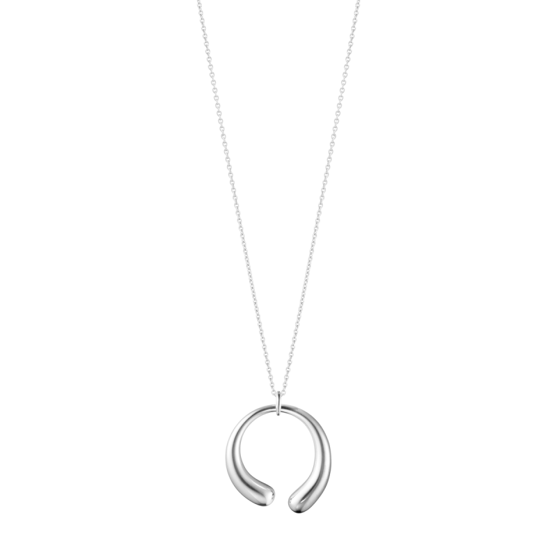 Georg Jensen Mercy stor halskæde i sølv - 10015343