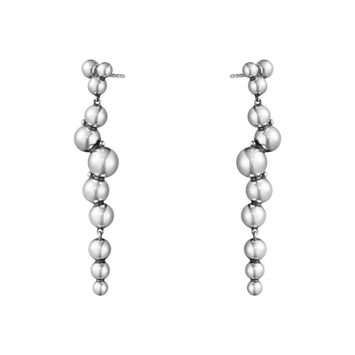 Georg Jensen Moonlight Grapes ørehænger i sølv - 10019040