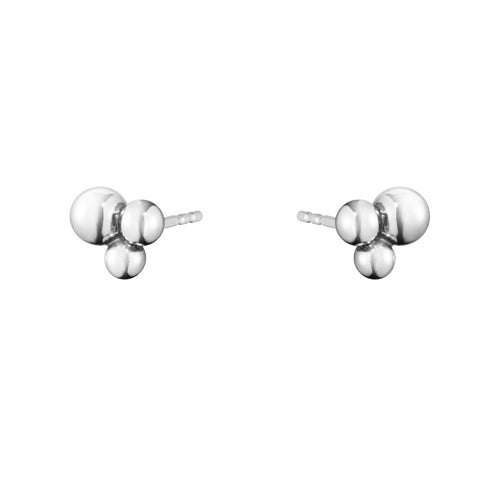 Georg Jensen Moonlight Grapes ørering i sølv - 10014406