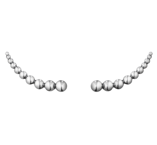 Georg Jensen Moonlight Grapes ørering i sølv - 3539332