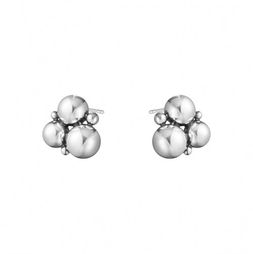 Georg Jensen Moonlight Grapes ørestikker i sølv - 10019038