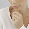 Georg Jensen Moonlight Grapes ring i 18 kt. guld på finger - 20000077