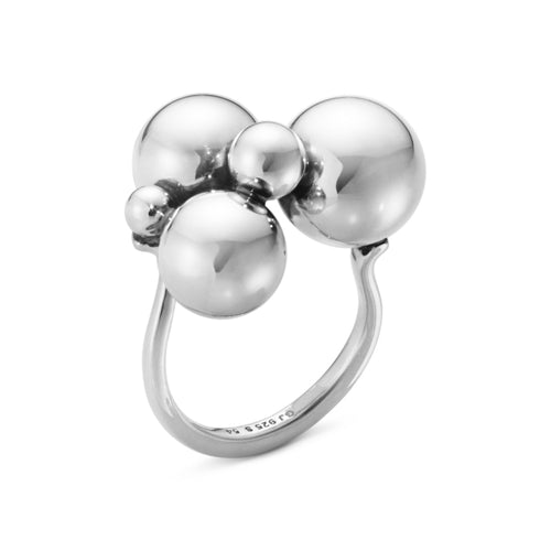 Georg Jensen Moonlight Grapes ring i sølv - 20000660