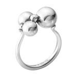 Georg Jensen Moonlight Grapes ring i sølv - 20001007