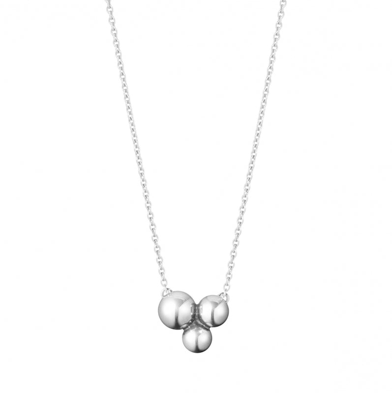 Georg Jensen Moonlight Grapes halskæde i sølv - 10014437