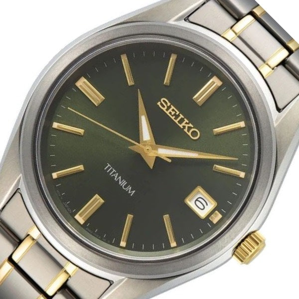 Seiko Herreur Titan Med Lænke SUR377P1