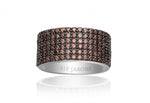 Sif Jakobs Ring - Corte Cinque Brown