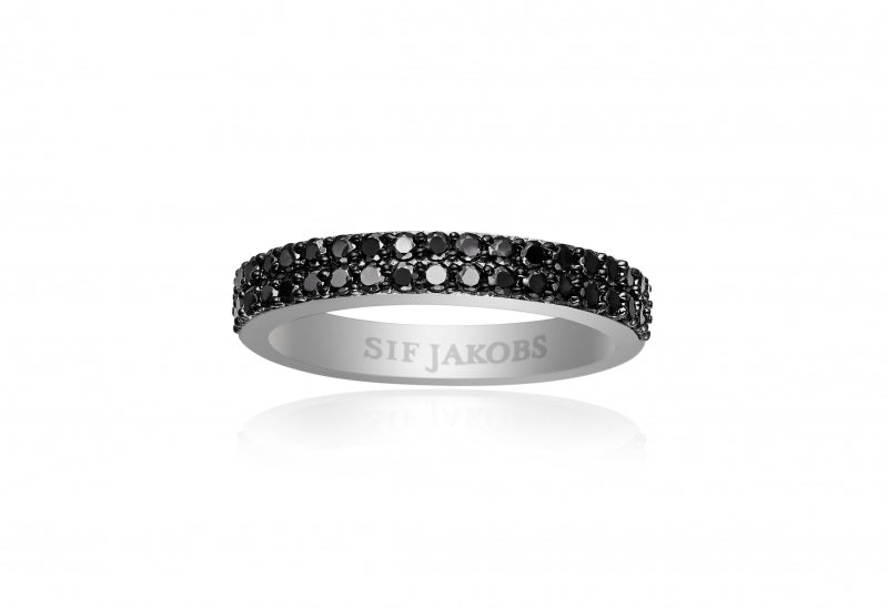 Sif Jakobs ring - Corte due black