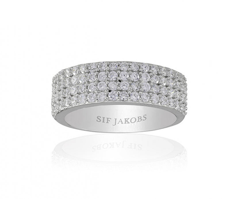 Sif Jakobs Ring - Corte Quattro White