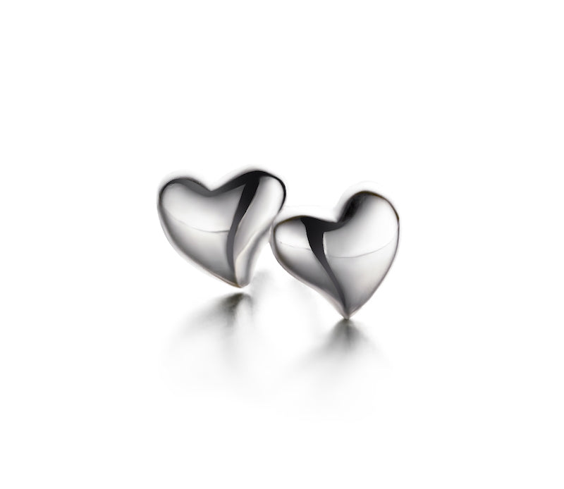 Spirit Icons Øreringe - Heart i sølv