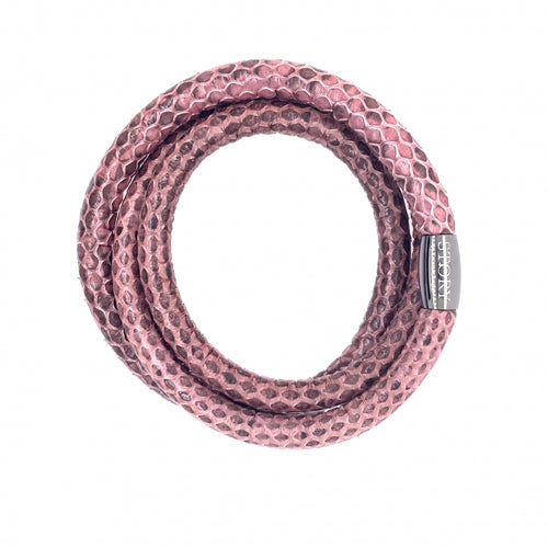Story armbånd slangeskind i rosa