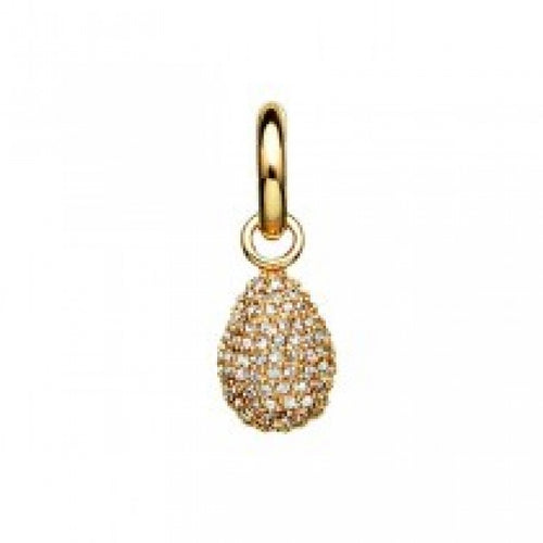 Story Charm - Sparkle Drop Forgyldt