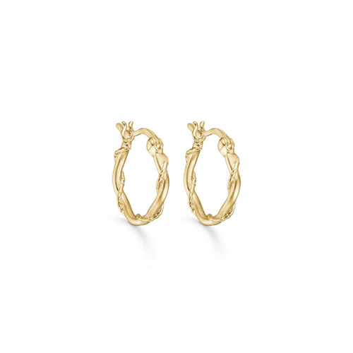 Studio Z Era Hoops i forgyldt - 8210350