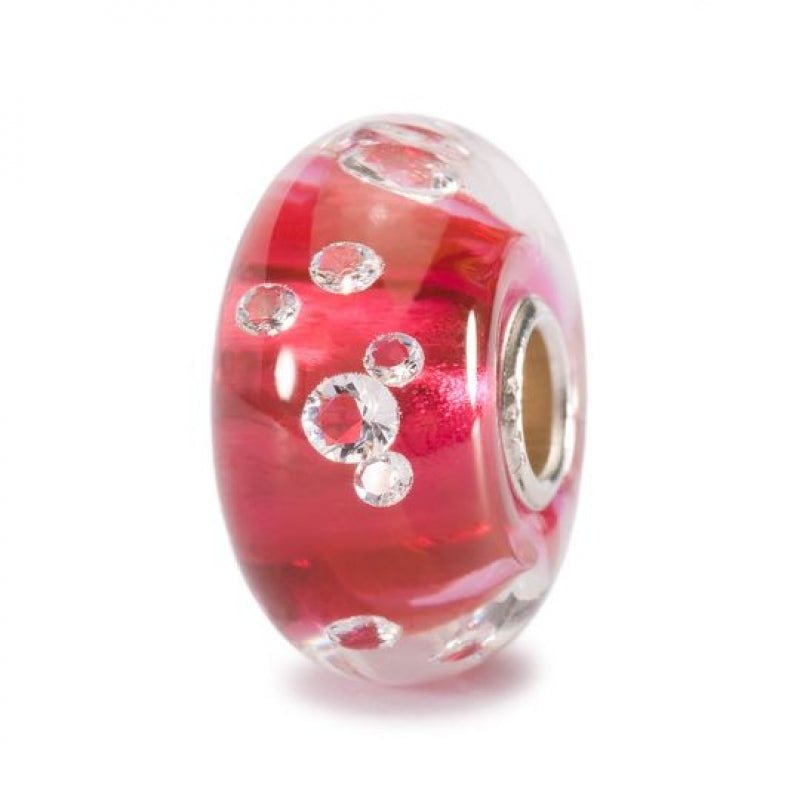 Troldekugle Glas - Pink Diamantkugle