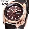 Seiko automatik dameur med læderrem SRE006K1